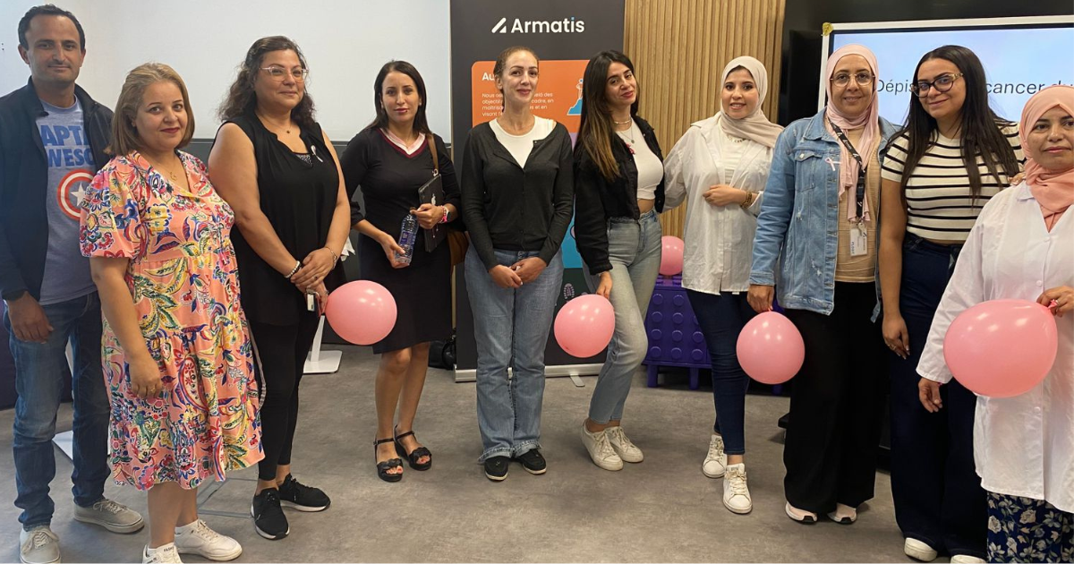 Octobre Rose : agir pour la santé de nos collaborateurs #ArmatisEngagé