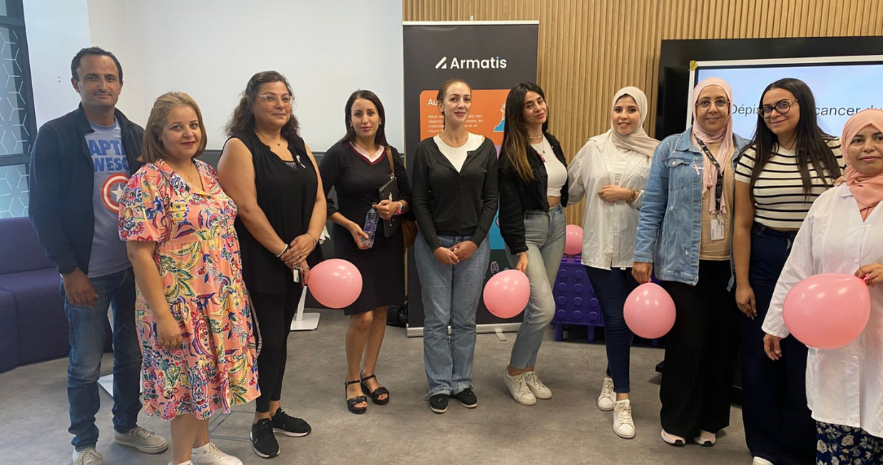 Octobre Rose : agir pour la santé de nos collaborateurs #ArmatisEngagé